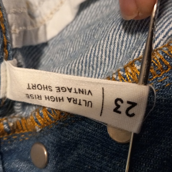 PacSun denim Plaid Ultra high-rise Vintage short bundle - Picture 9 of 11